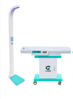 西山总医院订购的身高体重测量仪已发货，提醒签收！
